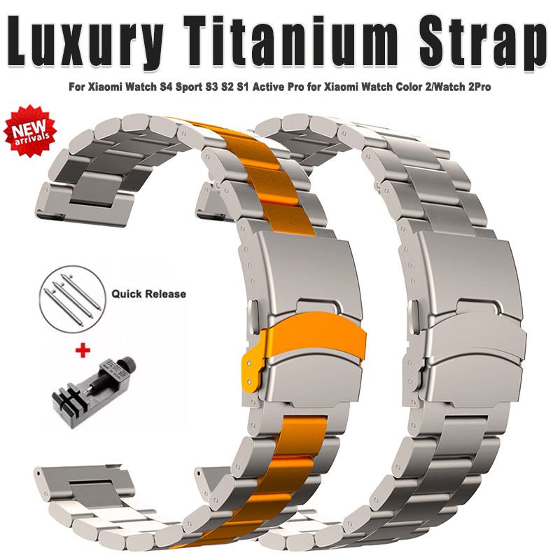 Titanium Sport Watch - Correa de titanio de lujo de