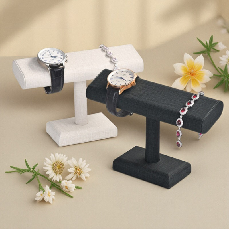 Luxury Watch Leather - Expositor de Relojes de Cuero PU