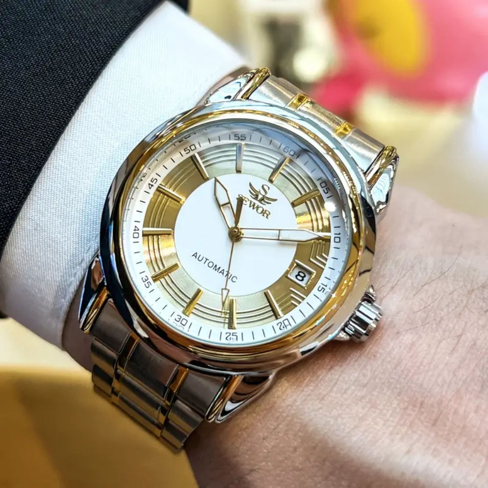 Luxury Watch White - Reloj mecánico automático de alta gama
