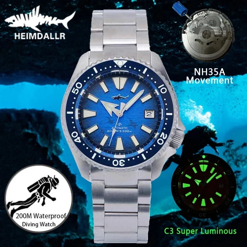 Titanium Sport Watch - Heimdallr, nuevo reloj de buceo SKX007,