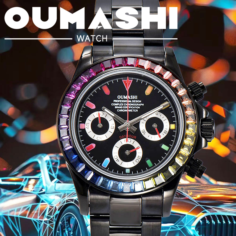 Luxury Watch Black - Reloj de Lujo para Hombre de