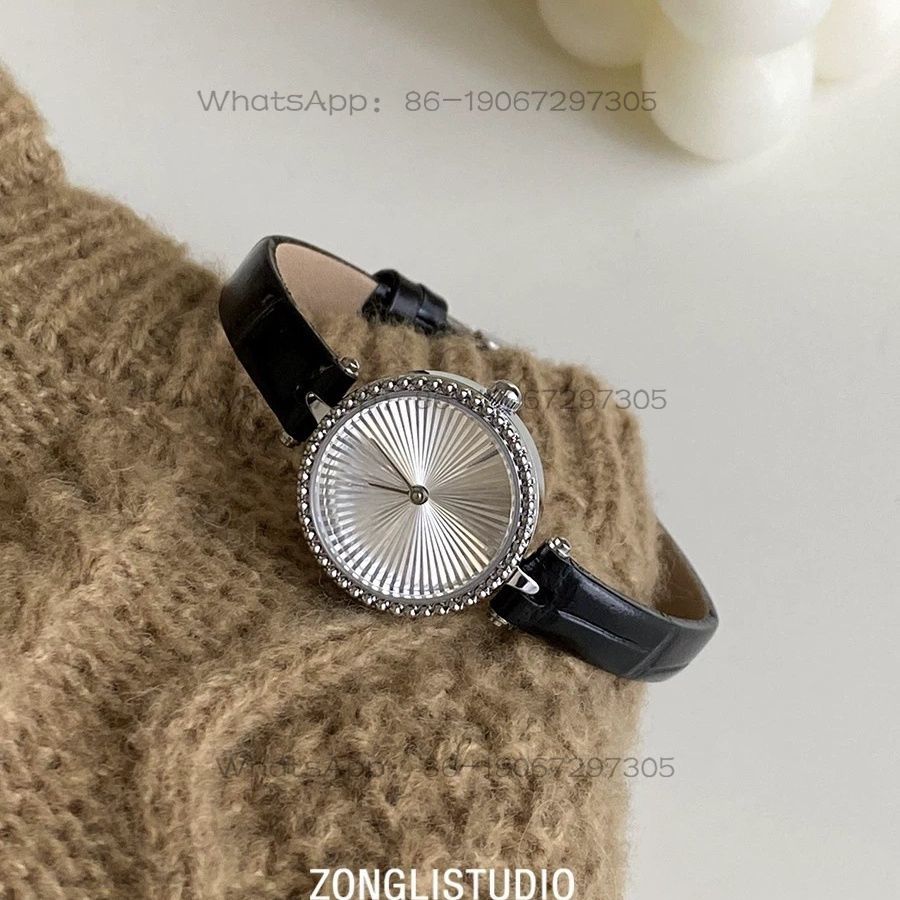 Luxury Watch Leather - Reloj de cuarzo para mujer PEIYING,