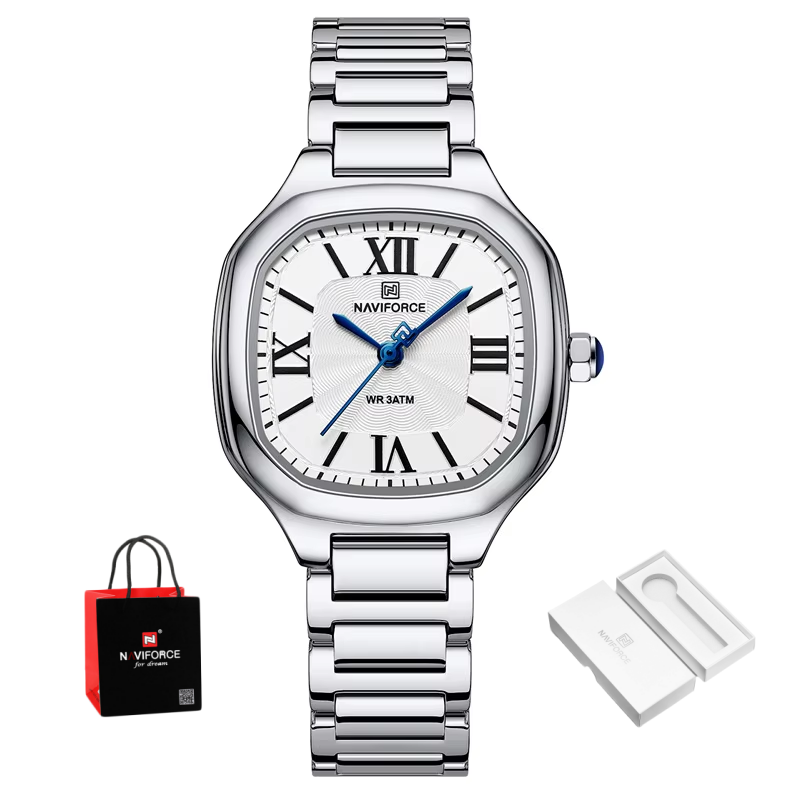 Luxury Watch Leather - Reloj de Cuarzo para Mujer de