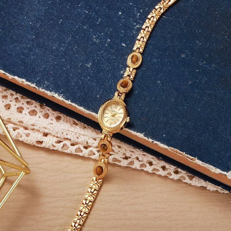 Luxury Watch Group - ld Reloj retro rico con cadena