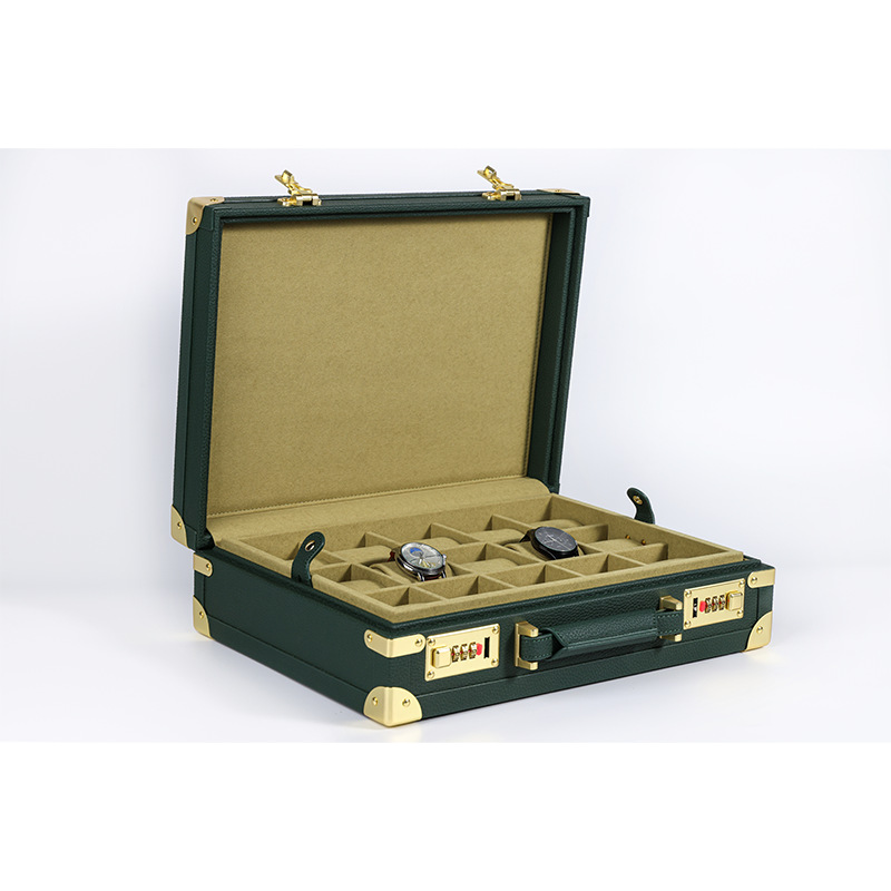 Luxury Watch Leather - Caja de Almacenamiento y Exhibición de