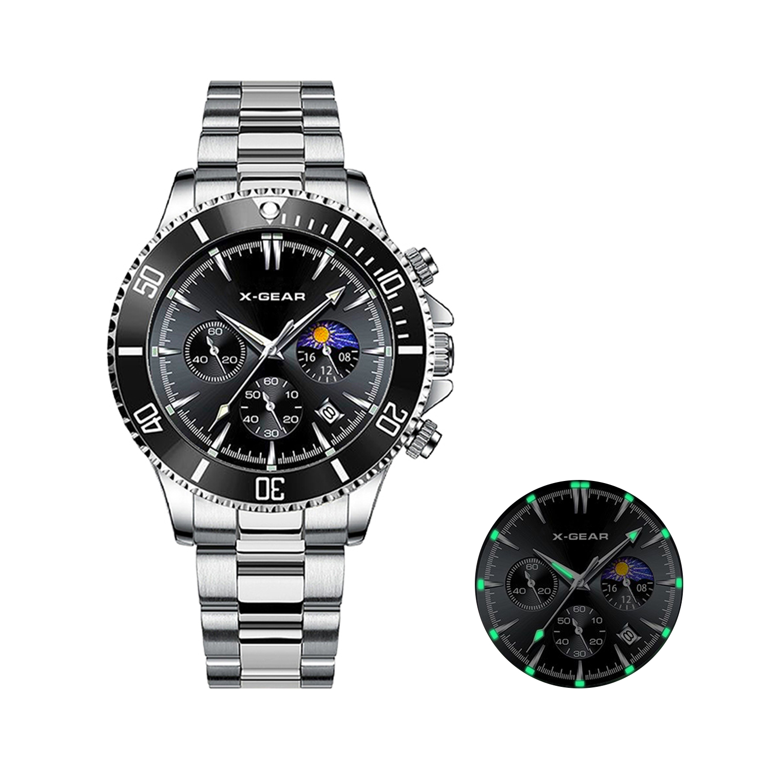 Luxury X I Watch - Reloj de Cuarzo X-GEAR para Hombre,