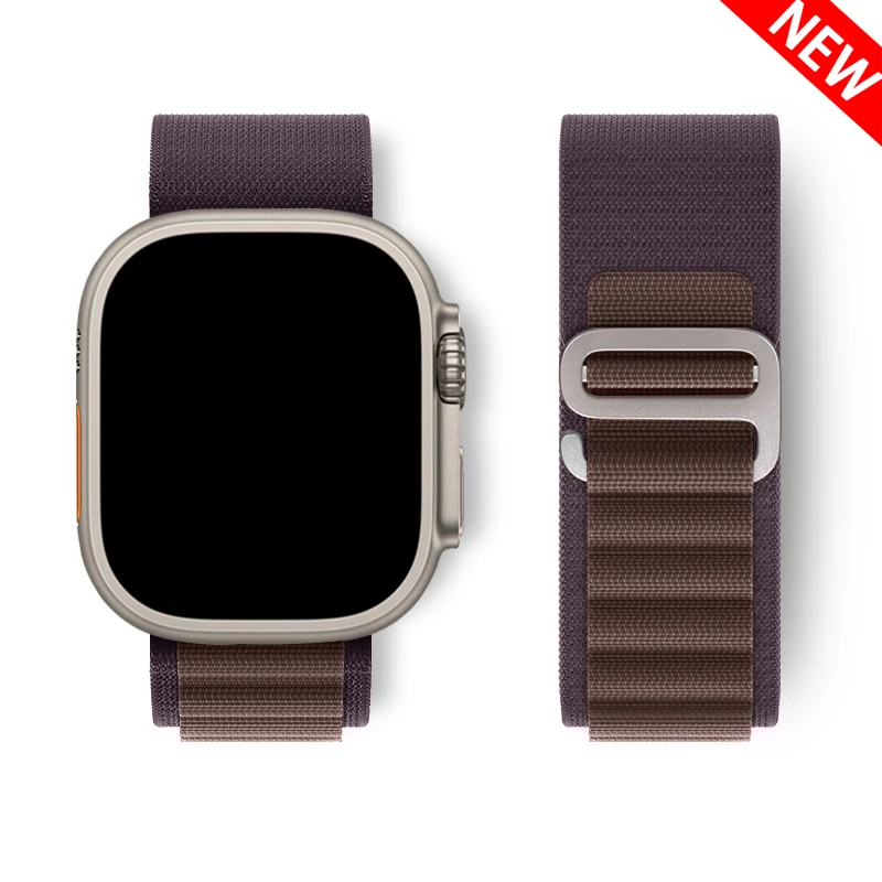 Titanium Sport Watch - Alpine Loop para apple watch band
