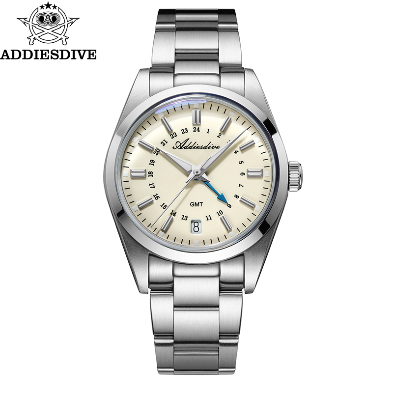 Luxury Watch Manufacturers - ADDIESDIVE marca novedosa 36mm reloj GMT