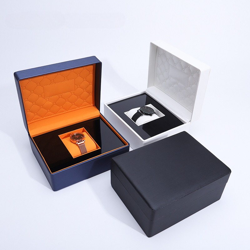 Luxury Watch White - Cajas de reloj de almacenamiento para