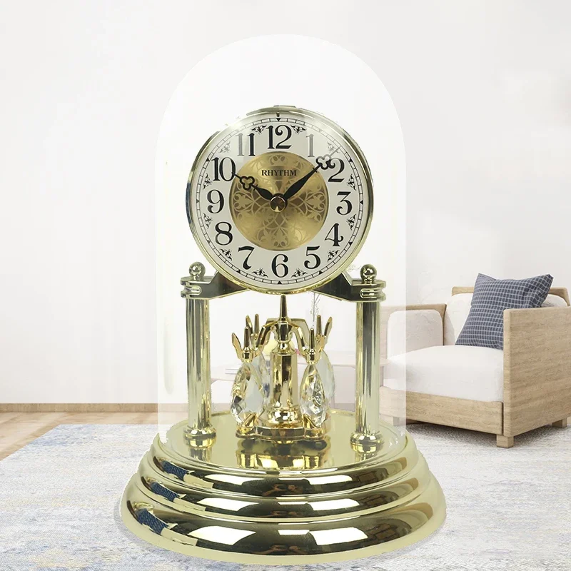 Table Watch Luxury - Reloj de mesa dorado de lujo,