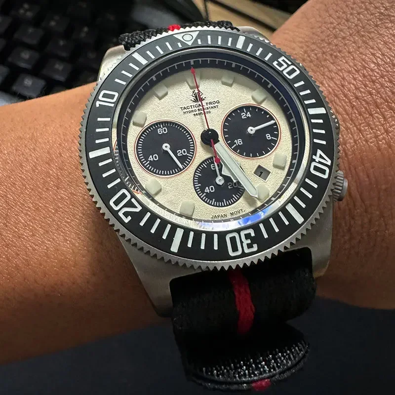 Titanium Sport Watch - Reloj de buceo táctico Frog FXD