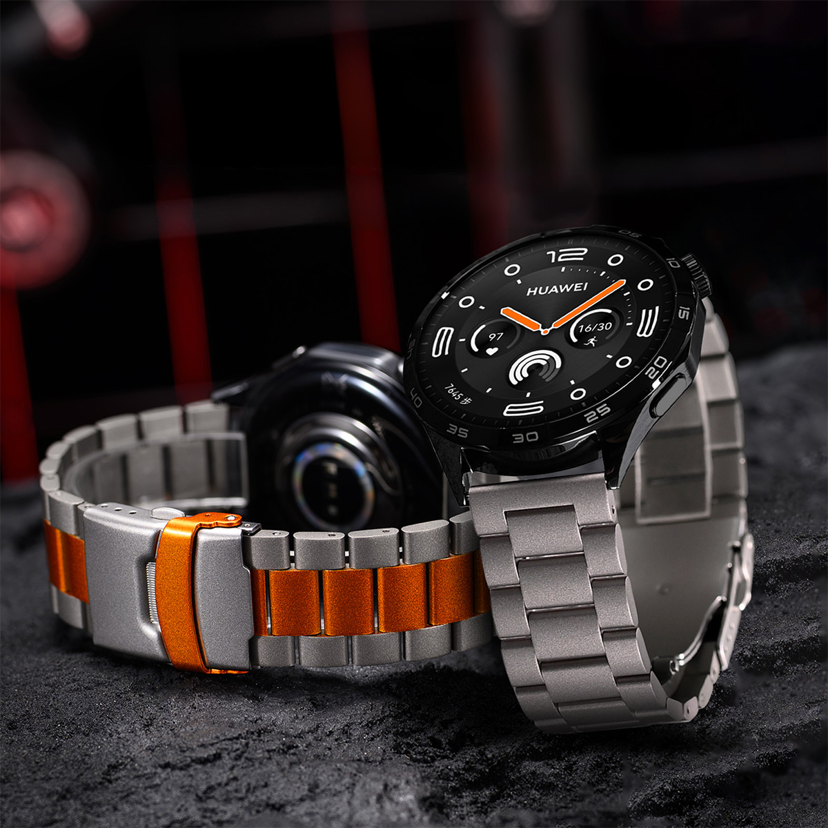 Correa de titanio de lujo de 2 - Titanium Sport Watch reseña y precio