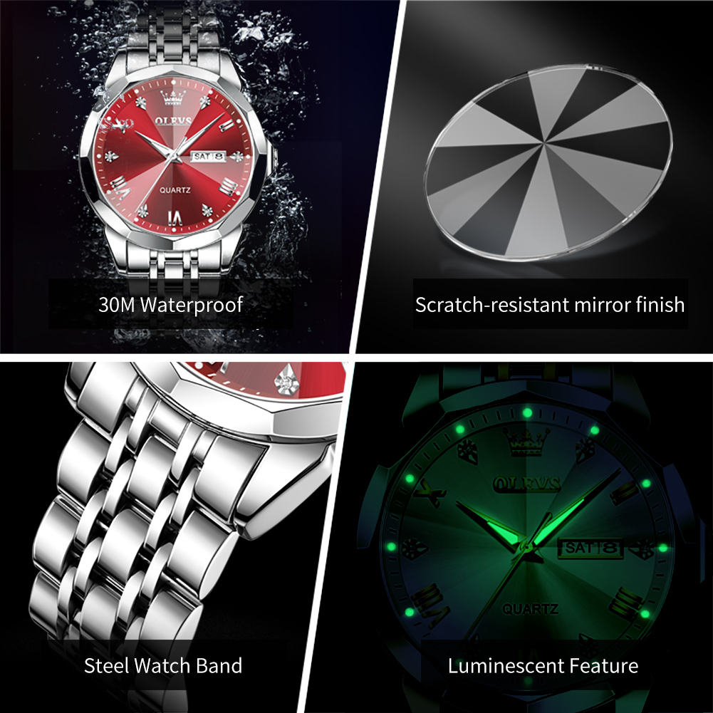 Reloj de cuarzo para hombre de - Luxury Watch Maker reseña y precio