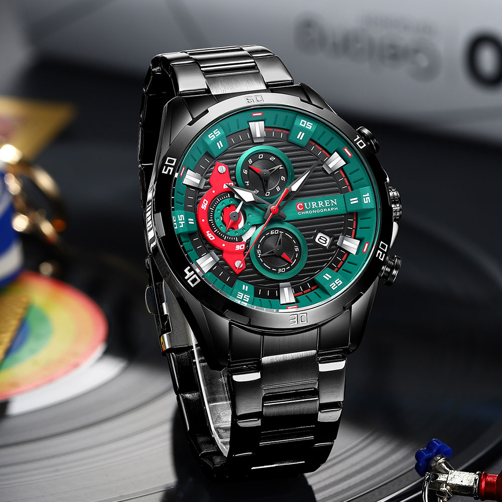 CURREN-Reloj de pulsera para h - Luxury Watch Maker reseña y precio