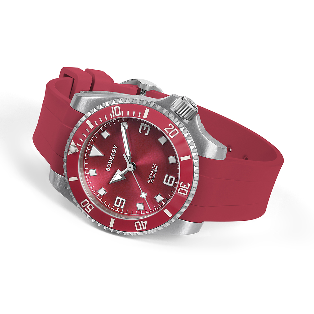 Boderry ADMIRAL Diver relojes  - Titanium Sport Watch reseña y precio