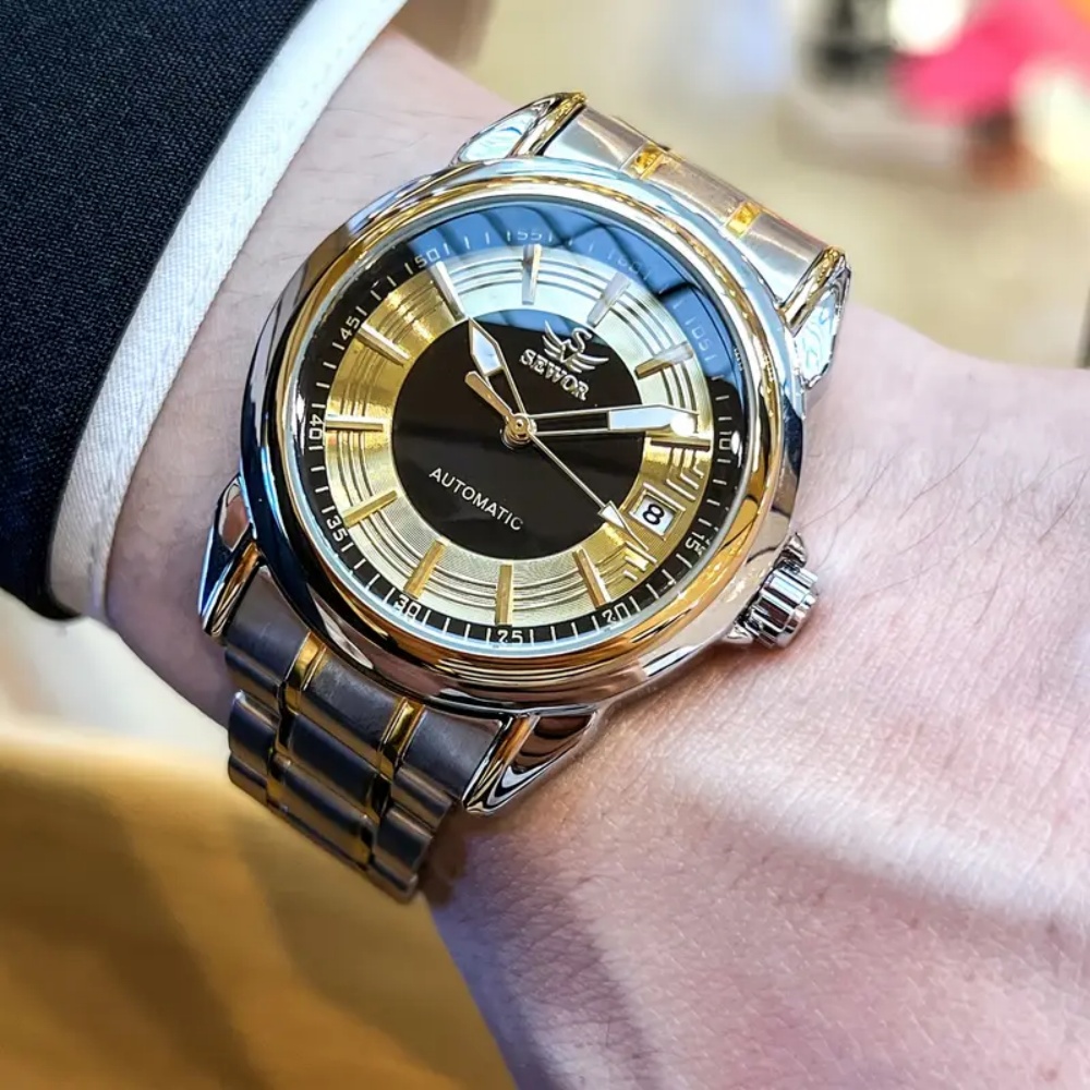 Reloj mecánico automático de a - Luxury Watch White reseña y precio