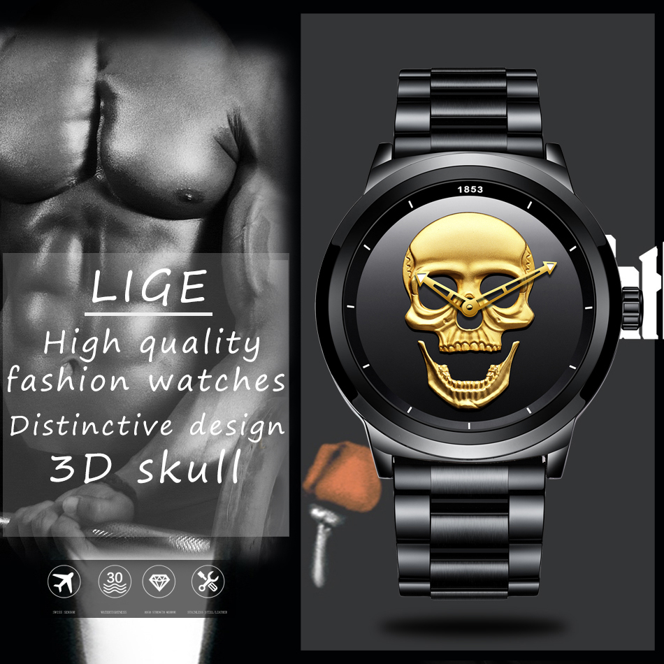 Relojes deportivos LIGE para h - Luxury Watch Maker reseña y precio