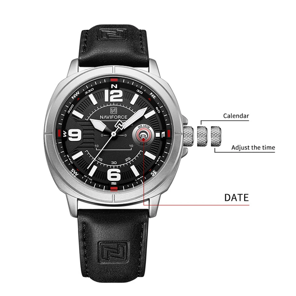 Reloj de Pulsera NAVIFORCE par - Luxury Watch Black reseña y precio