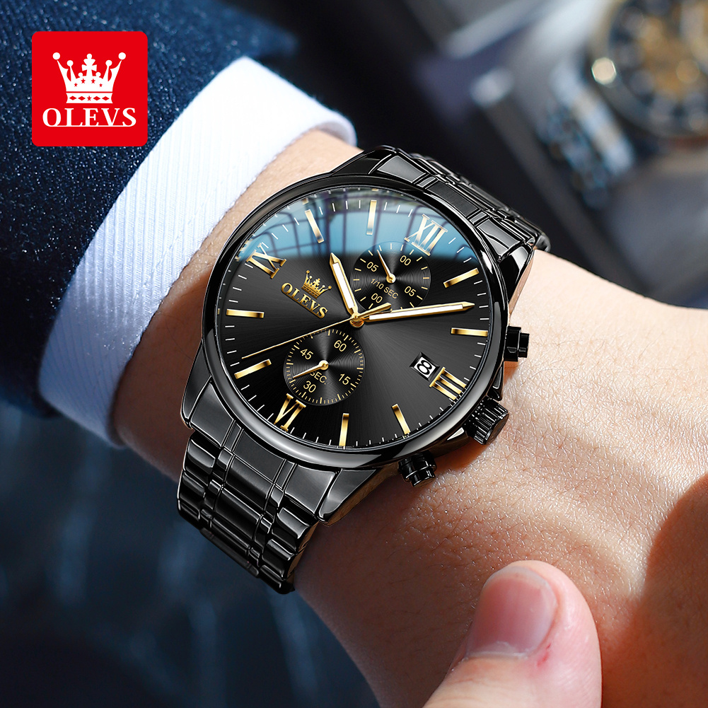 OLEVS 2886 reloj clásico de cu - Luxury Watch Manufacturers reseña y precio