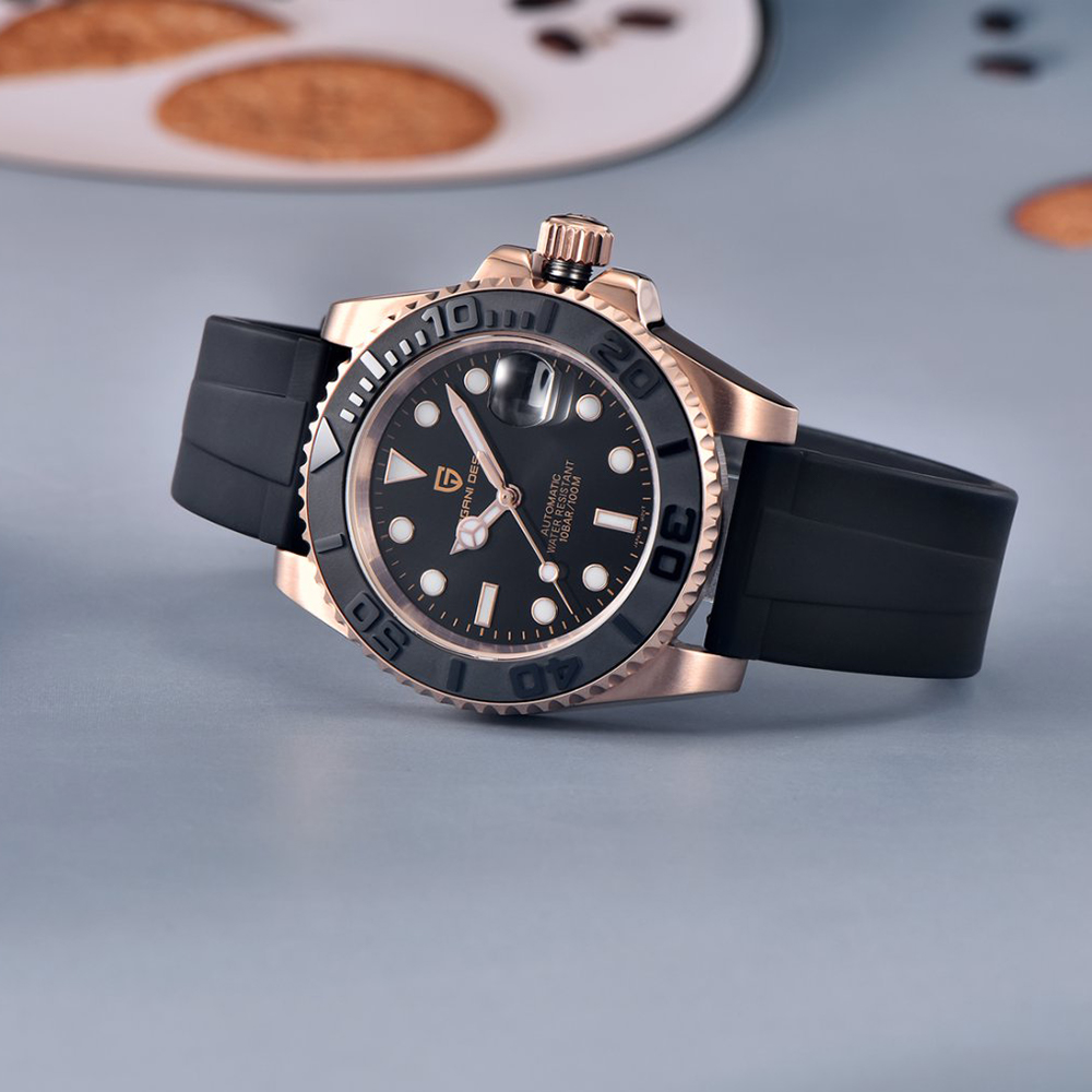 Reloj Automático PAGANI DESIGN - Luxury Watch Gold And Black reseña y precio