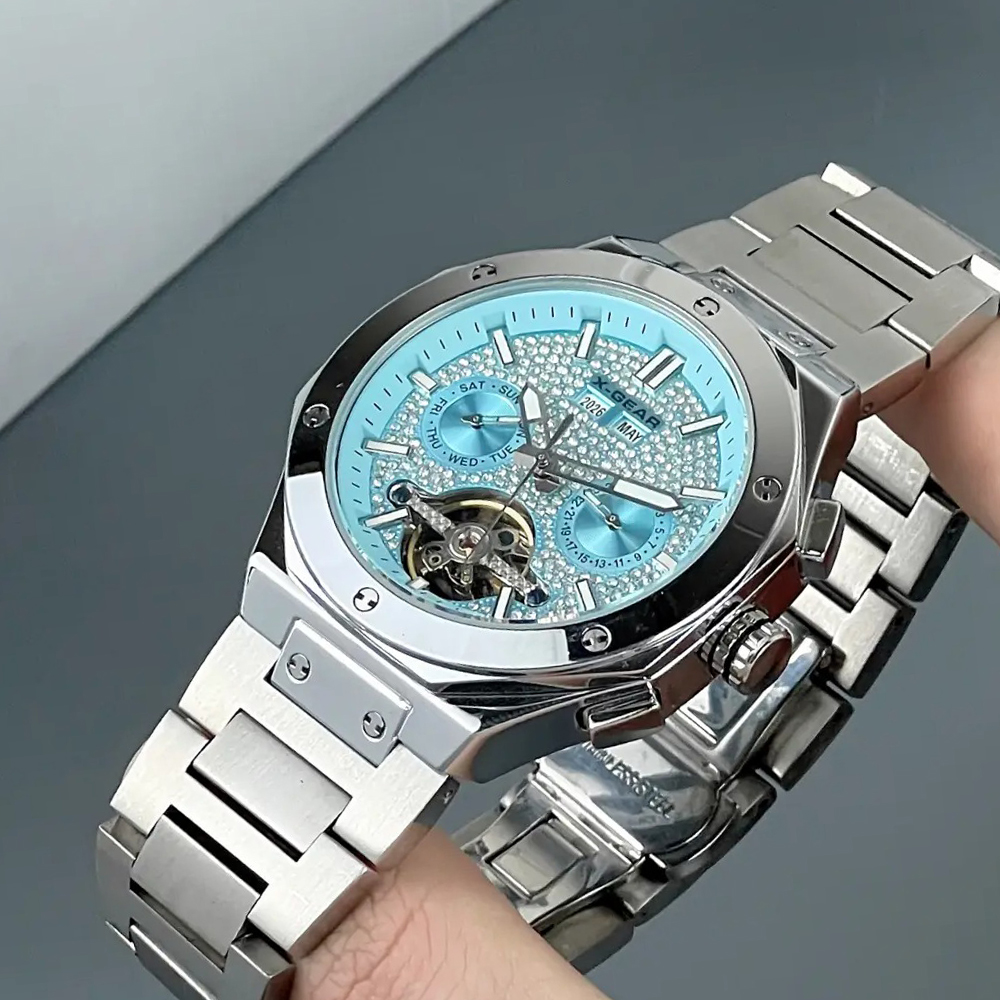 Nuevo Reloj Automático Skeleto - Luxury X I Watch reseña y precio