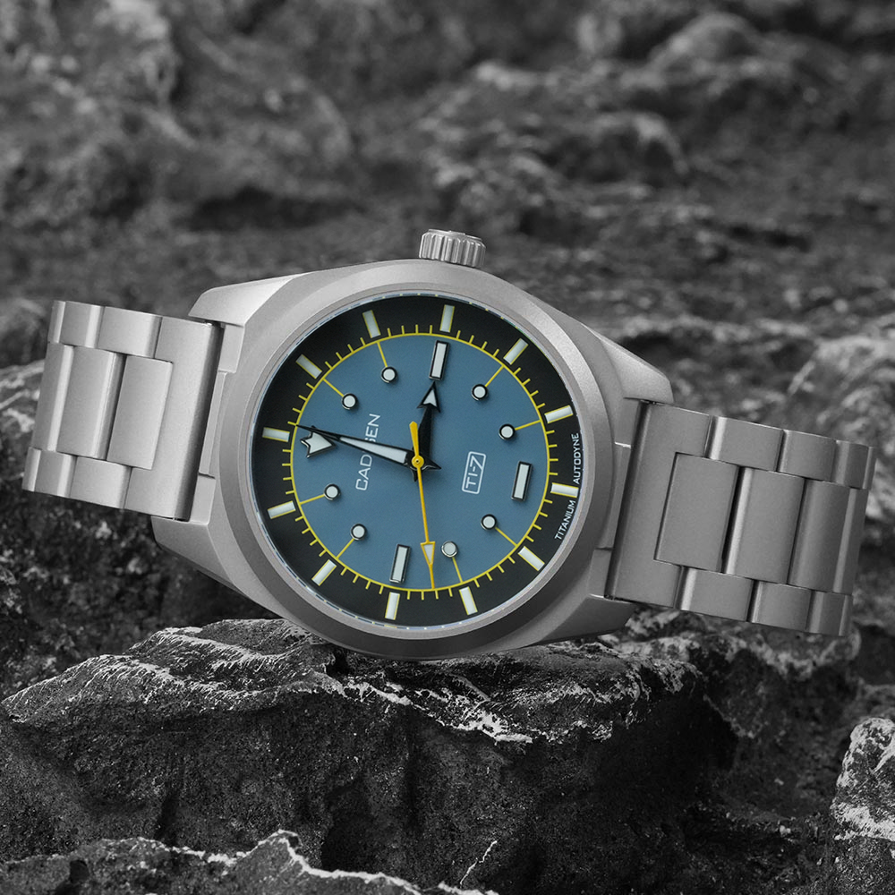 Reloj Mecánico Automático CADI - Titanium Sport Watch reseña y precio