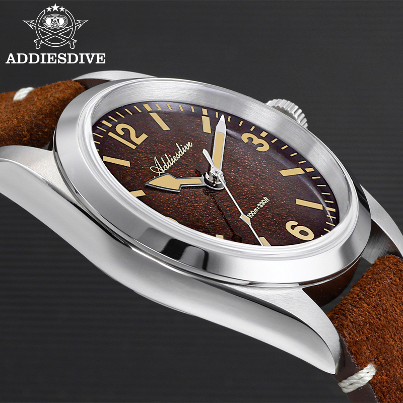 ADDIESDIVE-relojes de pulsera  - Luxury Watch Leather reseña y precio