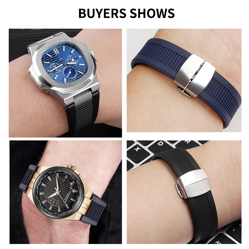 Correa de reloj de silicona de - Luxury Watch Patek Philippe reseña y precio