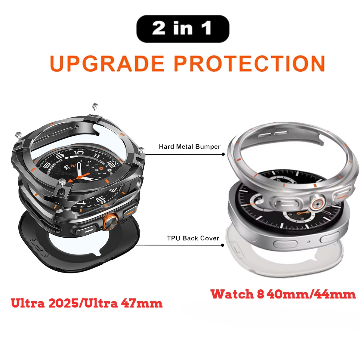Funda + correa para Samsung Ga - Titanium Sport Watch reseña y precio