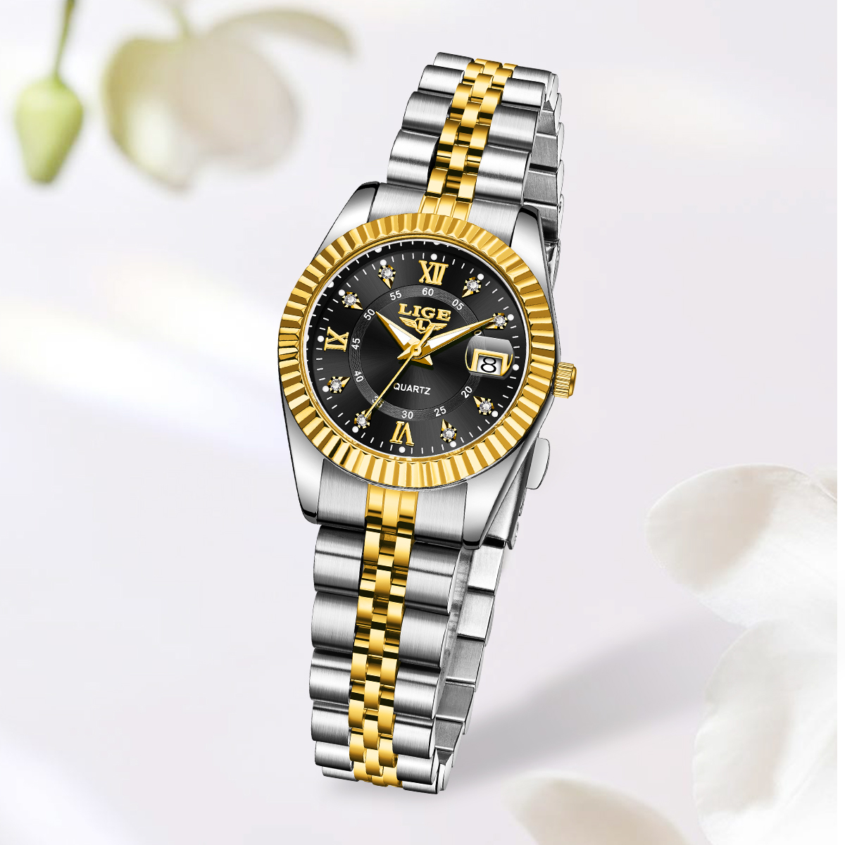 Reloj de pulsera LIGE elegante - Luxury Watch Collection Box reseña y precio