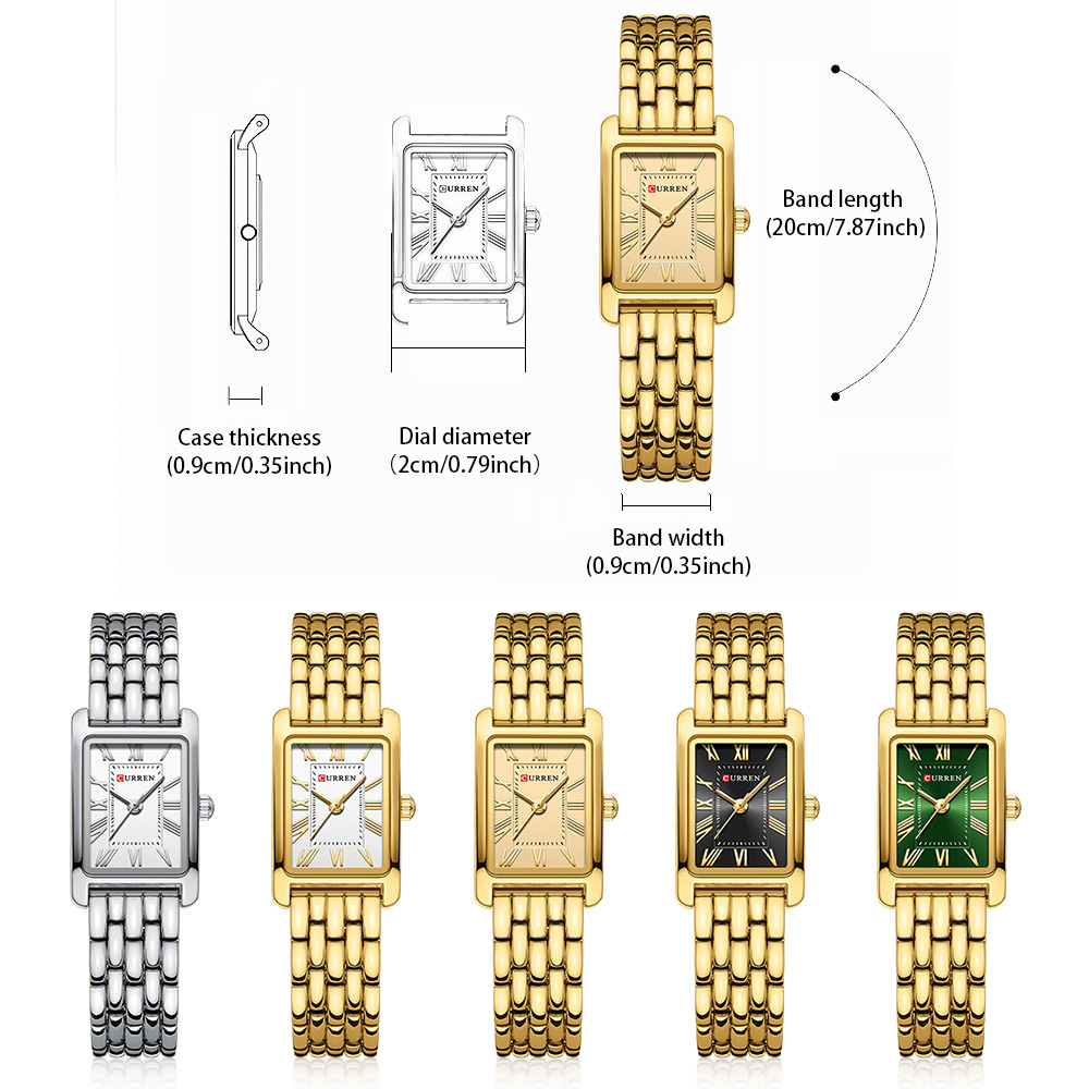 Reloj de Cuarzo de Lujo para M - Luxury Watch Square reseña y precio
