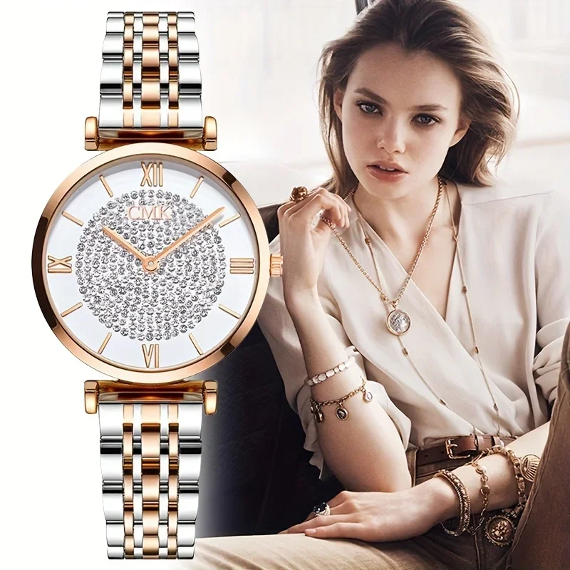 Lujoso reloj de cuarzo con esf - Luxury Watch Vintage reseña y precio