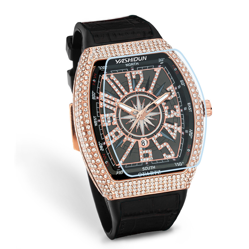 Reloj de lujo para hombre YASH - Luxury Watch With Rubber Strap reseña y precio