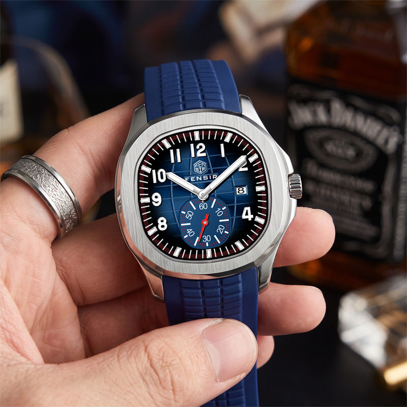 Reloj de cuarzo para hombre, d - Luxury Watch With Rubber Strap reseña y precio