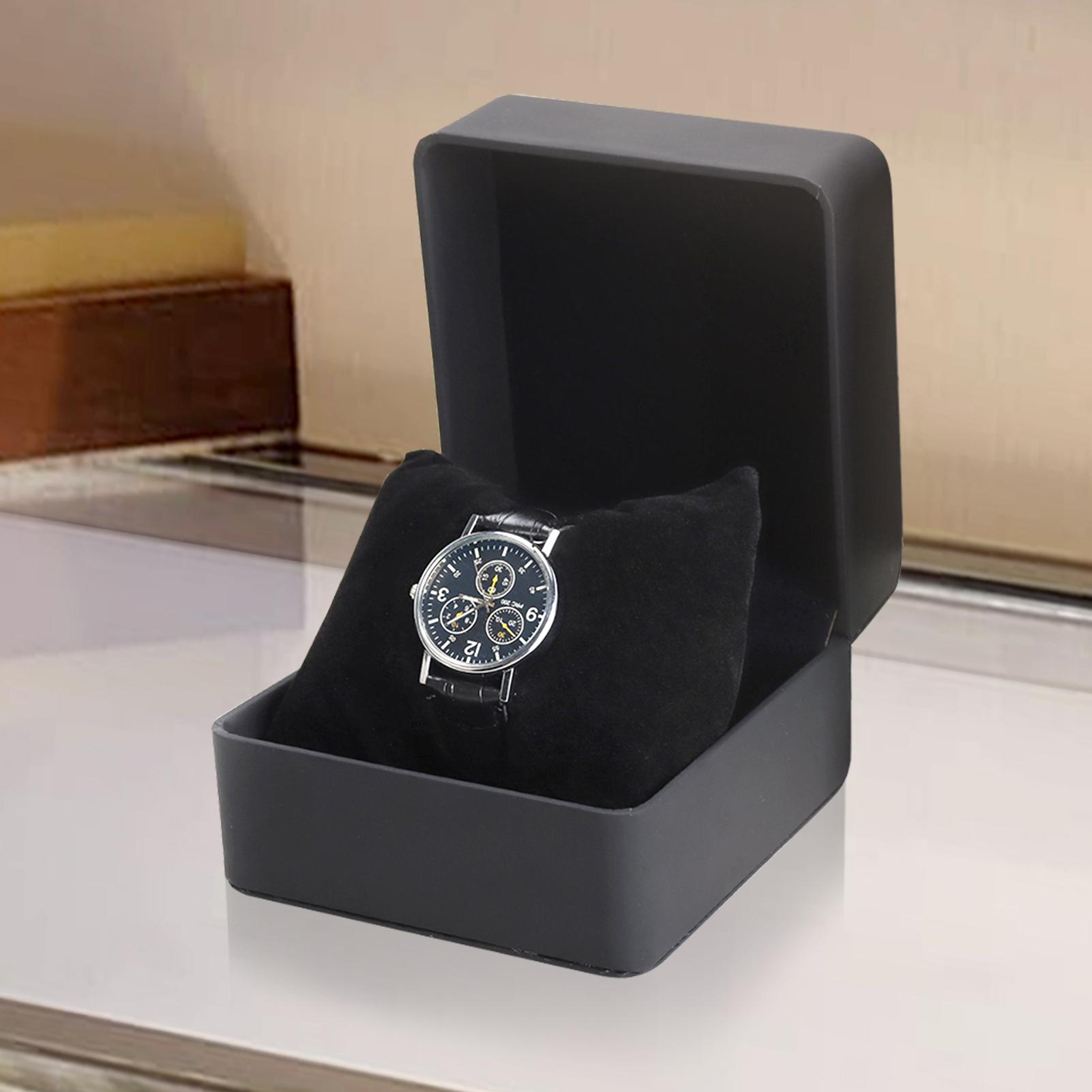 Estuche para guardar relojes d - Luxury Watch Collection Box reseña y precio