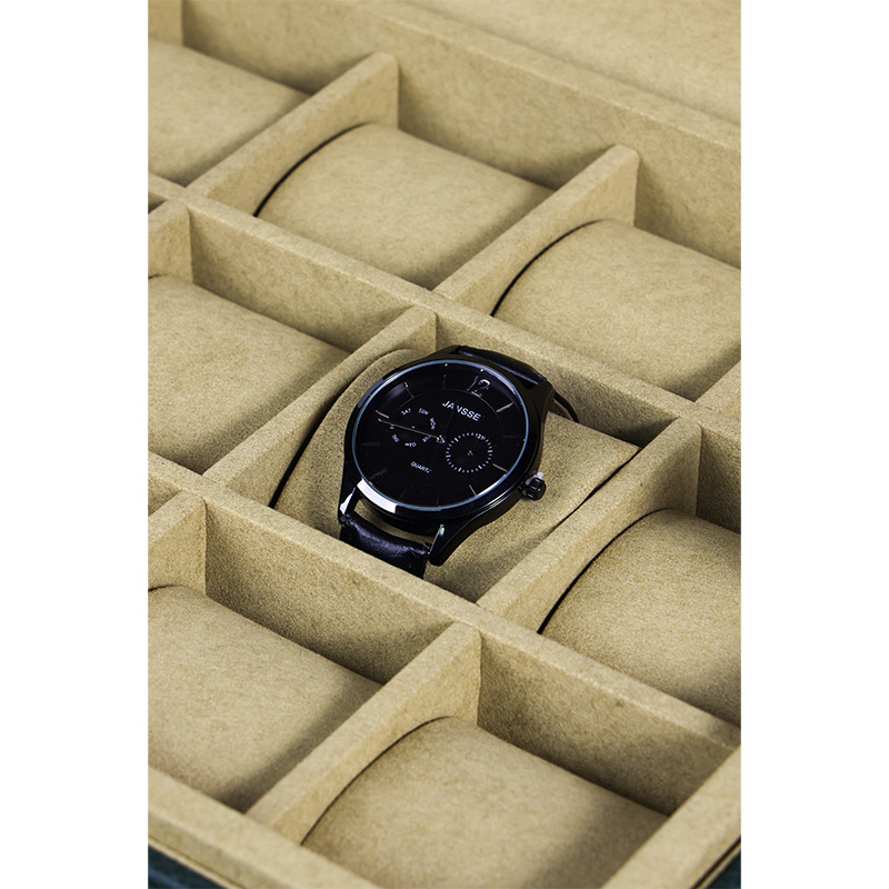 Caja de Almacenamiento y Exhib - Luxury Watch Leather reseña y precio