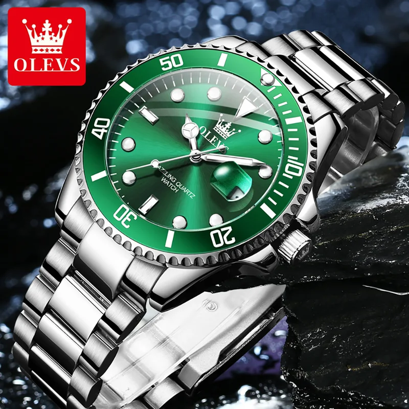OLEVS, reloj de cuarzo Origina - Luxury Watch Manufacturers reseña y precio