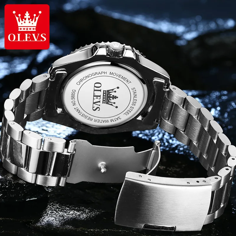 OLEVS, reloj de cuarzo Origina - Luxury Watch Manufacturers reseña y precio