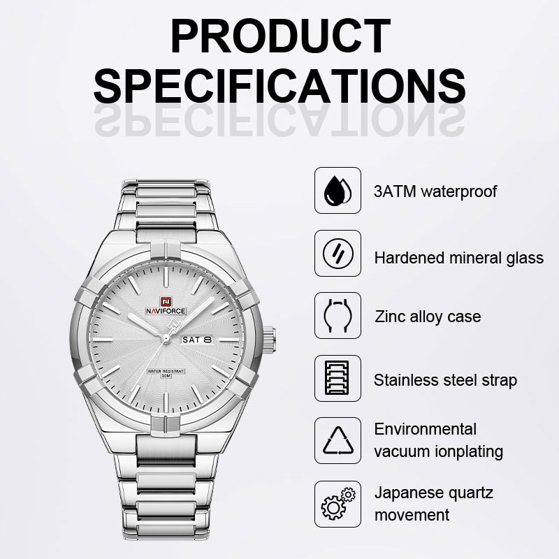 Reloj de Pulsera de Cuarzo NAV - Luxury Watch Maker reseña y precio
