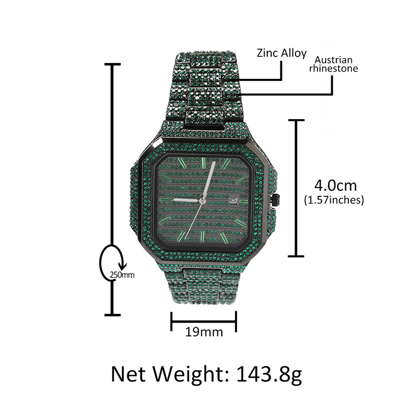Relojes de Cuarzo para Hombre  - Luxury Watch Gold And Black reseña y precio