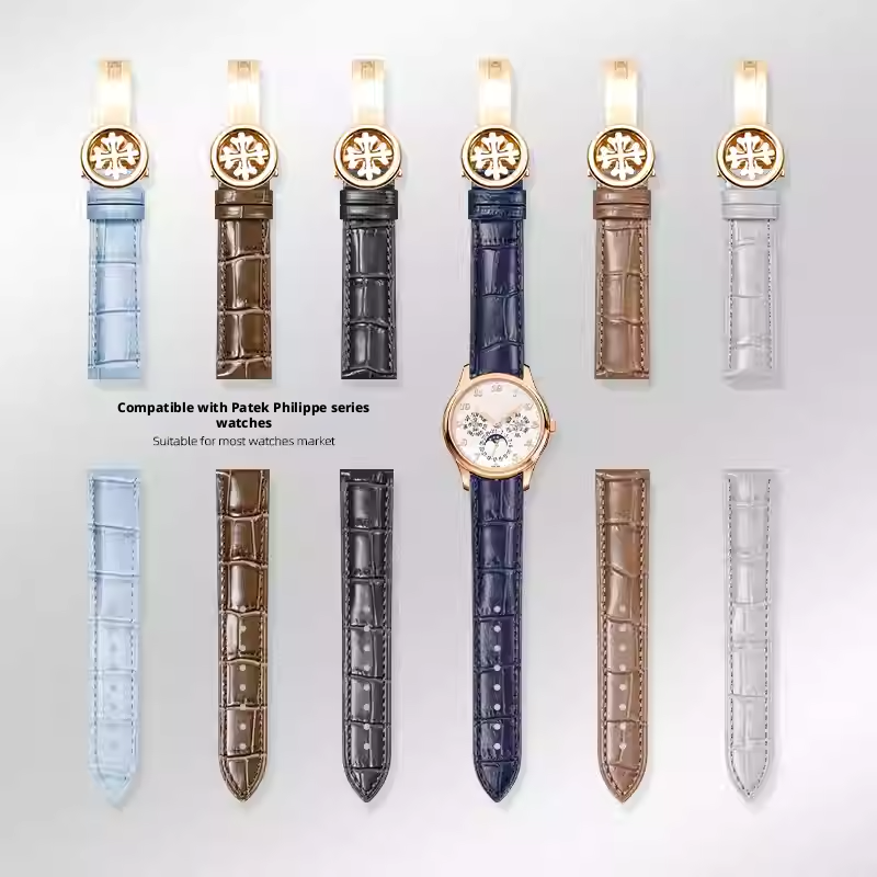 Correa de reloj de cuero genui - Luxury Watch Patek Philippe reseña y precio