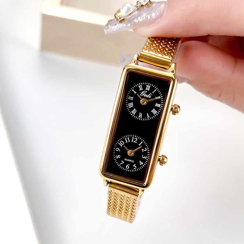 CQ549 Nuevo Reloj de Mujer Cre - Luxury Watch Square reseña y precio