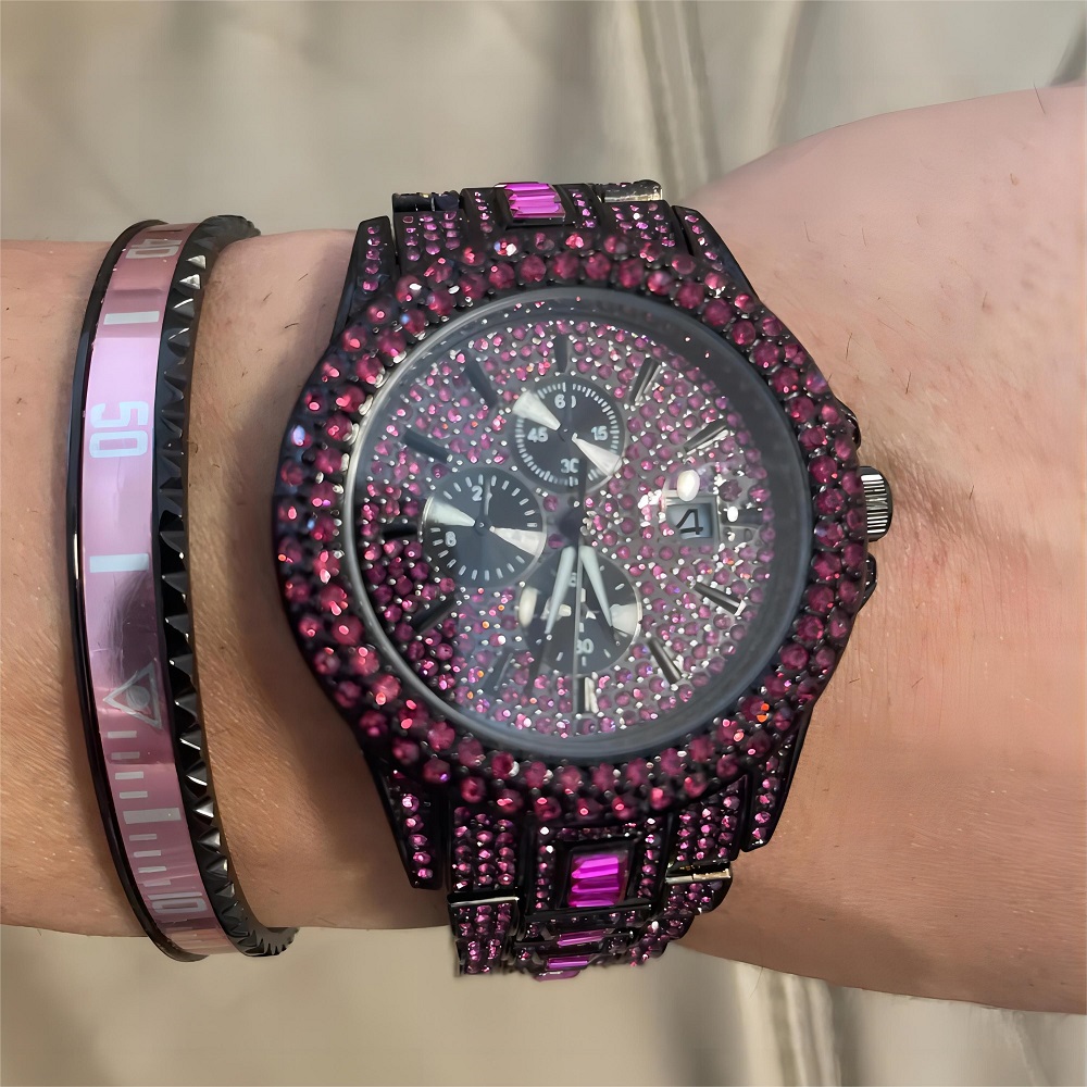 Venta caliente reloj de hielo  - Luxury Watch Maker reseña y precio