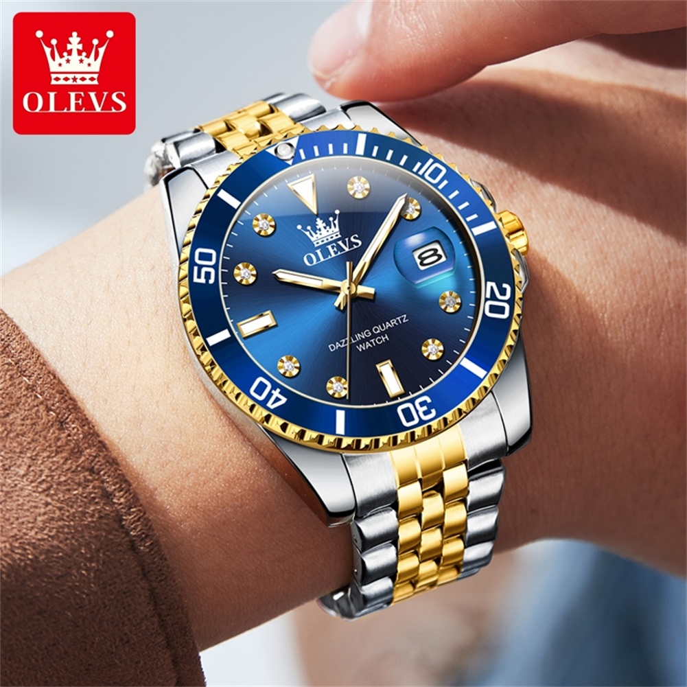 OLEVS Reloj de lujo de negocio - Luxury Watch Black reseña y precio