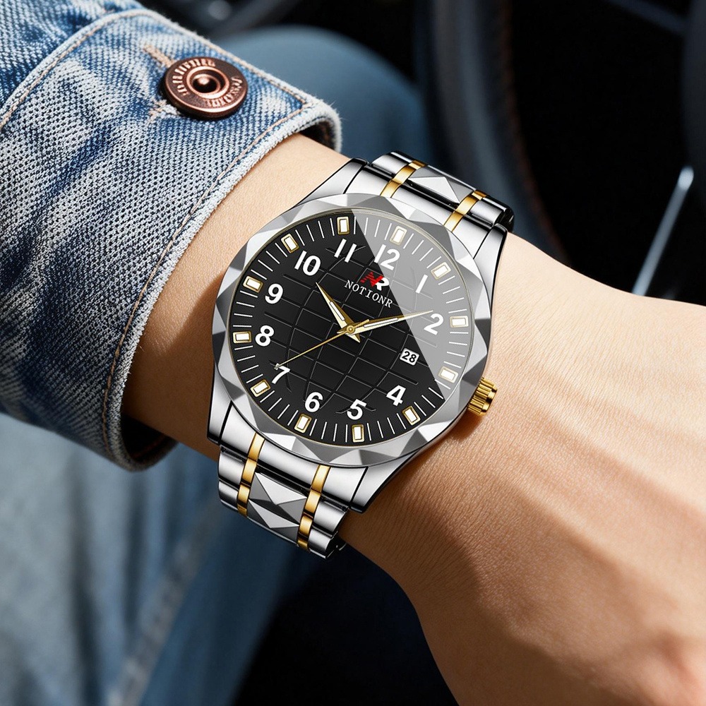 Reloj de cuarzo para hombre, c - Luxury Watch Black reseña y precio
