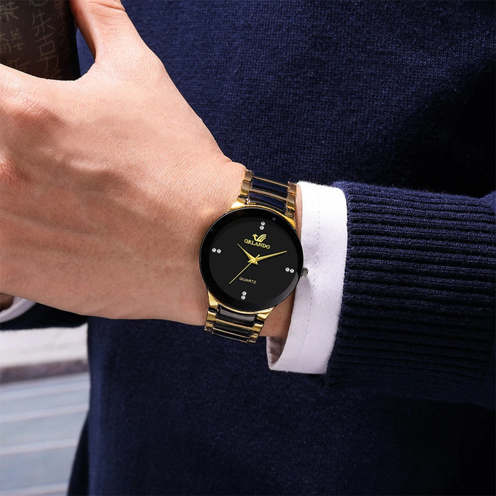 Relojes para hombre 20224, rel - Luxury Watch Gold And Black reseña y precio