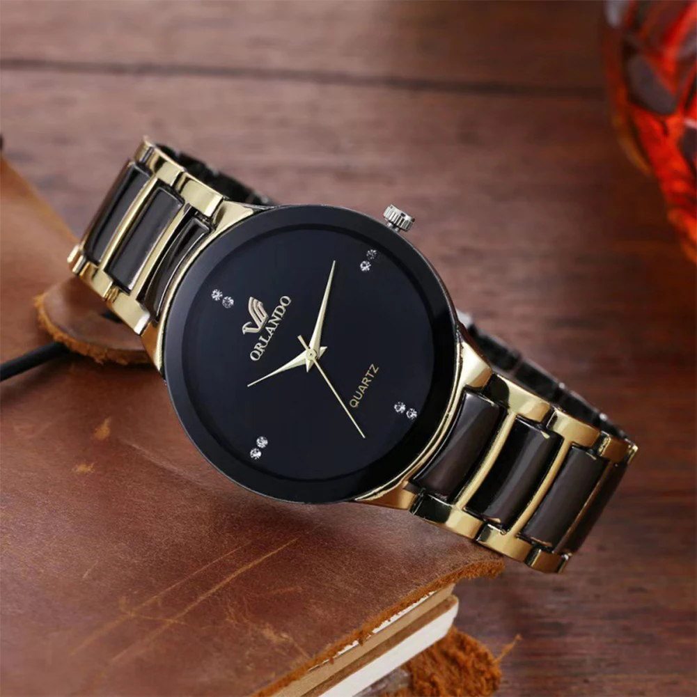 Relojes para hombre 20224, rel - Luxury Watch Gold And Black reseña y precio