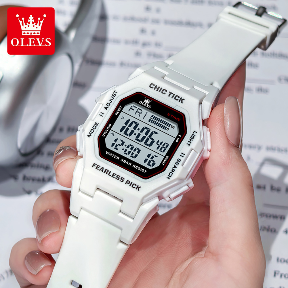 Relojes OLEVS 1119 para hombre - Luxury Watch With Rubber Strap reseña y precio