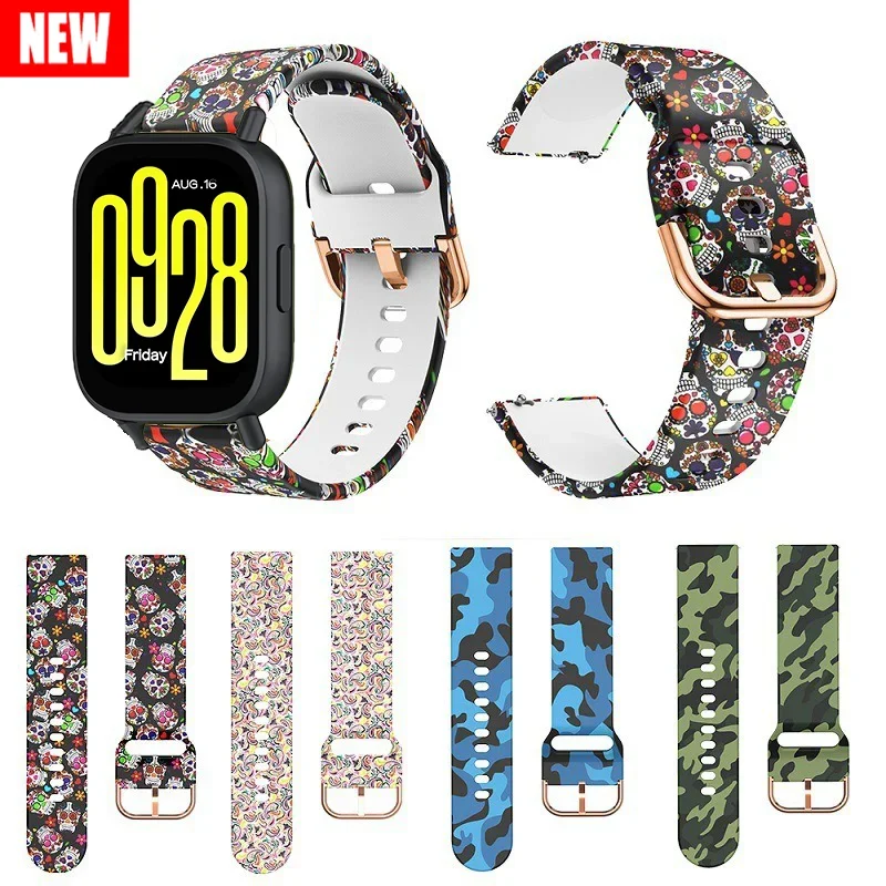 Bandas de silicona impresas pa - Xiaomi Luxury Watch reseña y precio