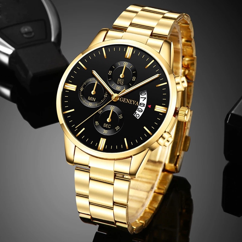 2023 de moda para hombre reloj - Luxury Watch Black reseña y precio